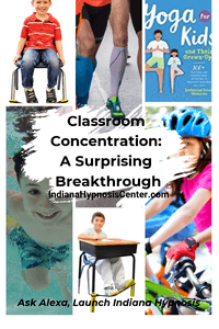 A collage of swimming, cycling and yoga and Bouncy Bands with the titleGRAB YOUR FREE ROADMAP RIGHT HERE Angie & Gamal Hernandez dancing and laughing Random Product Angie's More Free Time for Kids Printable Angie's More Free Time for Kids Printable $0.00 Ecwid free shopping cart Classroom Concentration: A Surprising Breakthrough from IndianaHypnosisCenter.com - Ask Alexa, launch Indiana Hypnosis. 