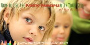 Children looking at the camera with the title of How to Use the Pareto Principle with Your Kids and Reap the Results